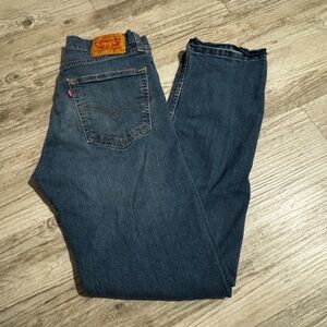 Levi's Men's Indigo Straight Jeans